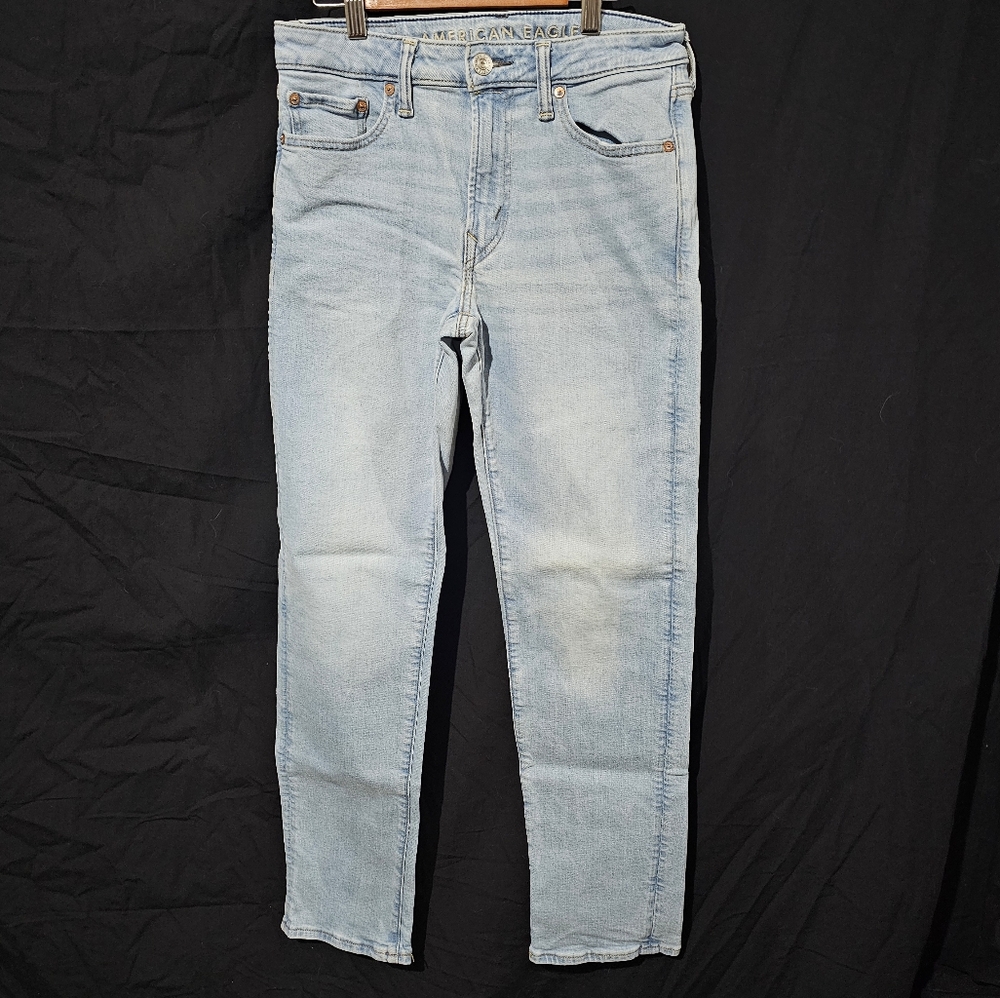 EUC Men's American Eagle Airflex+ 29x30 Straight/Tapered Blue Jeans